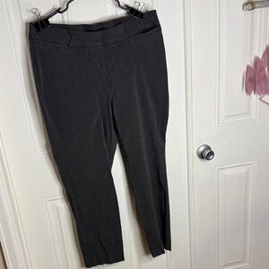 Lane Bryant Dark Gray Dress Pants